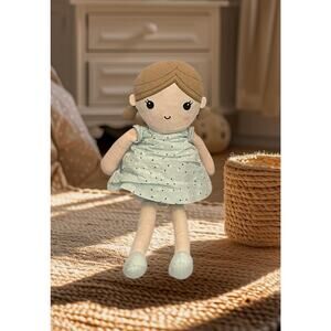 Linzy Toys Soft Plush Sweet Cakes Rag  Doll  15”